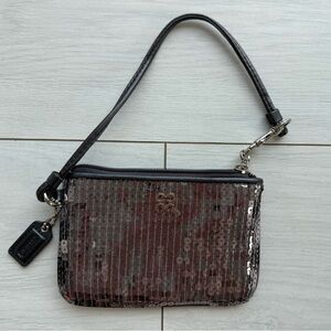 Sequin Wristlet Clutch